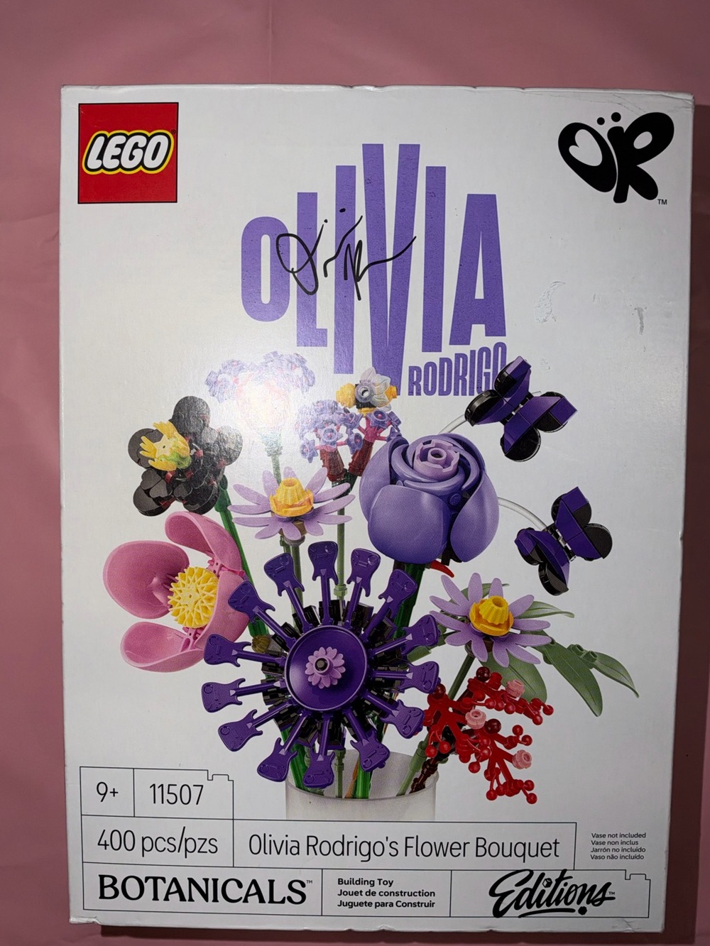 LEGO Olivia Rodrigo Purple Flower Bouquet - Botanicals (11507)